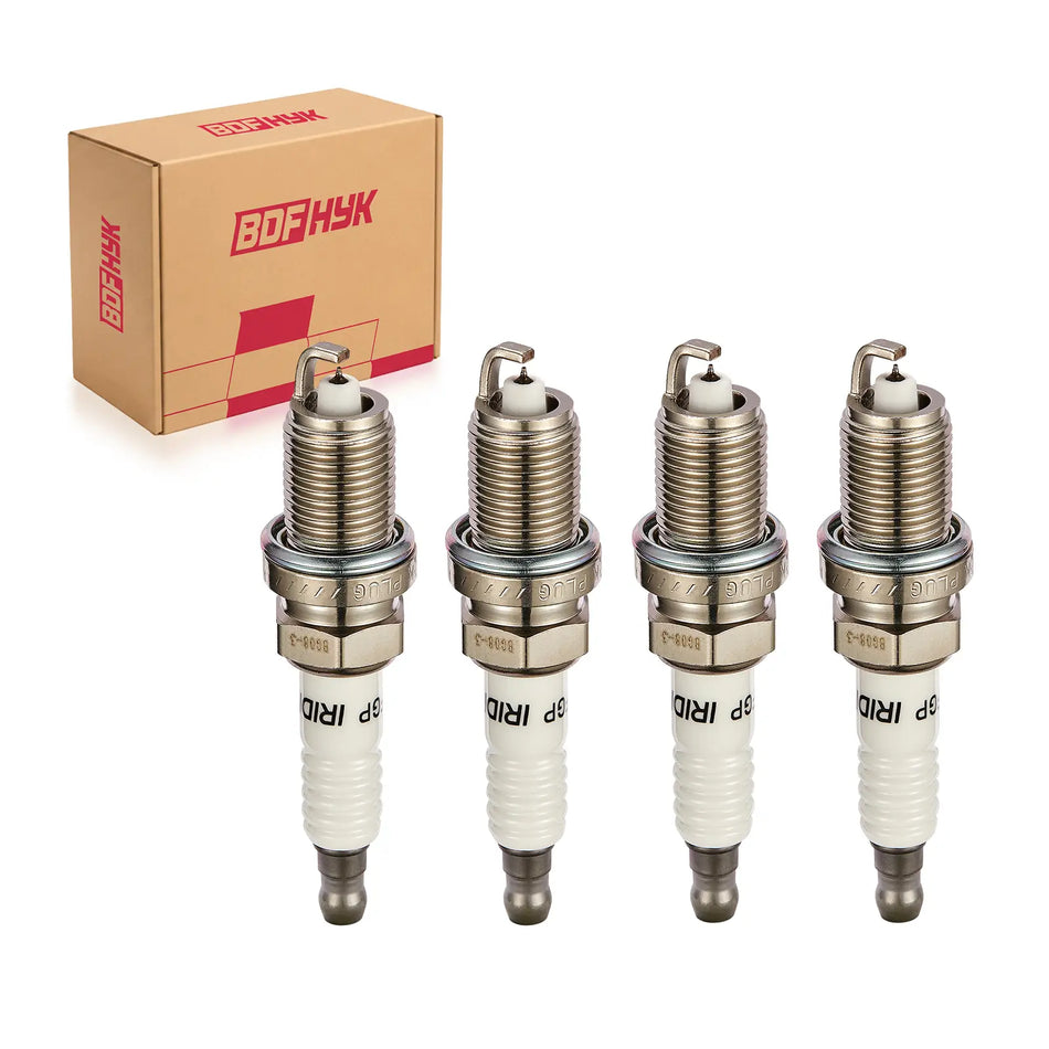 BDFHYK 4PCS Iridium Spark Plugs ZFR6FGP for Honda Civic Acura EL 1.7L