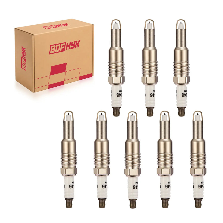 BDFHYK 8PCS Iridium Spark Plugs SP515 for Ford F-150 F-250 Expedition 5.4L V8