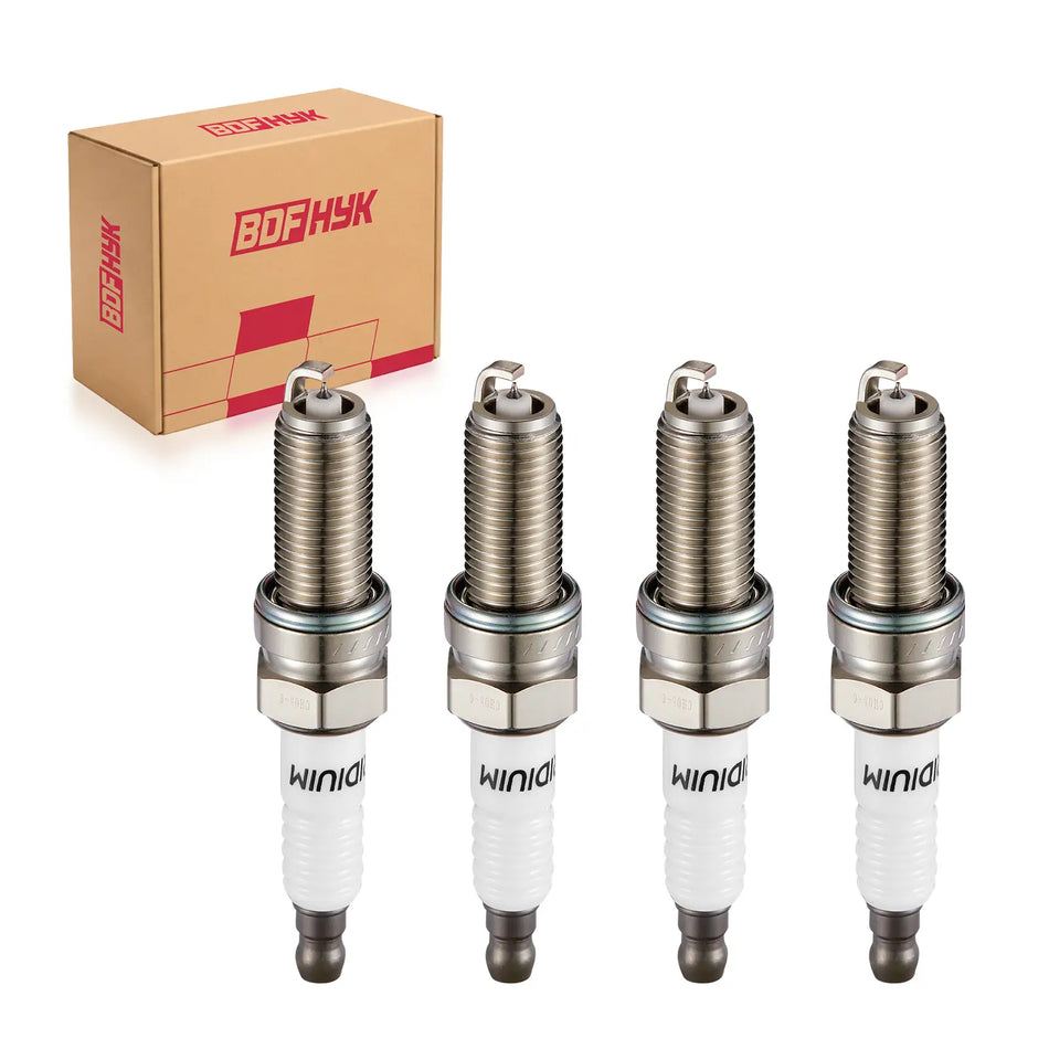 BDFHYK 4PCS Iridium Spark Plugs LKR7AIX for Honda Odyssey HR-V Civic, Acura TLX MDX, Hyundai Elantra Tucson, Kia Soul Forte 1.8L 2.0L 2.4L 3.5L