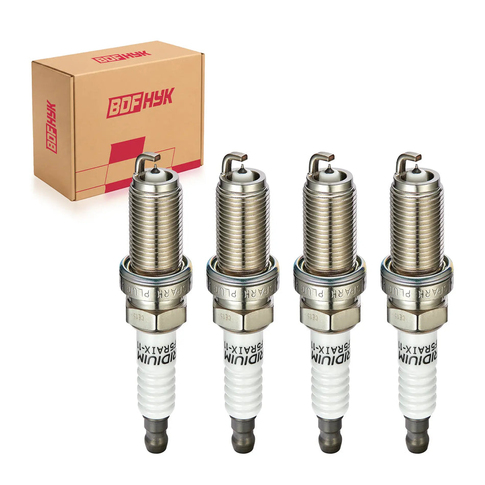 BDFHYK 4PCS Iridium Spark Plugs XP5325 for Hyundai Tucson, Kia Forte Optima Sorento, Nissan Altima Sentra, Scion tC 1.8L 2.0L 2.4L 2.5L