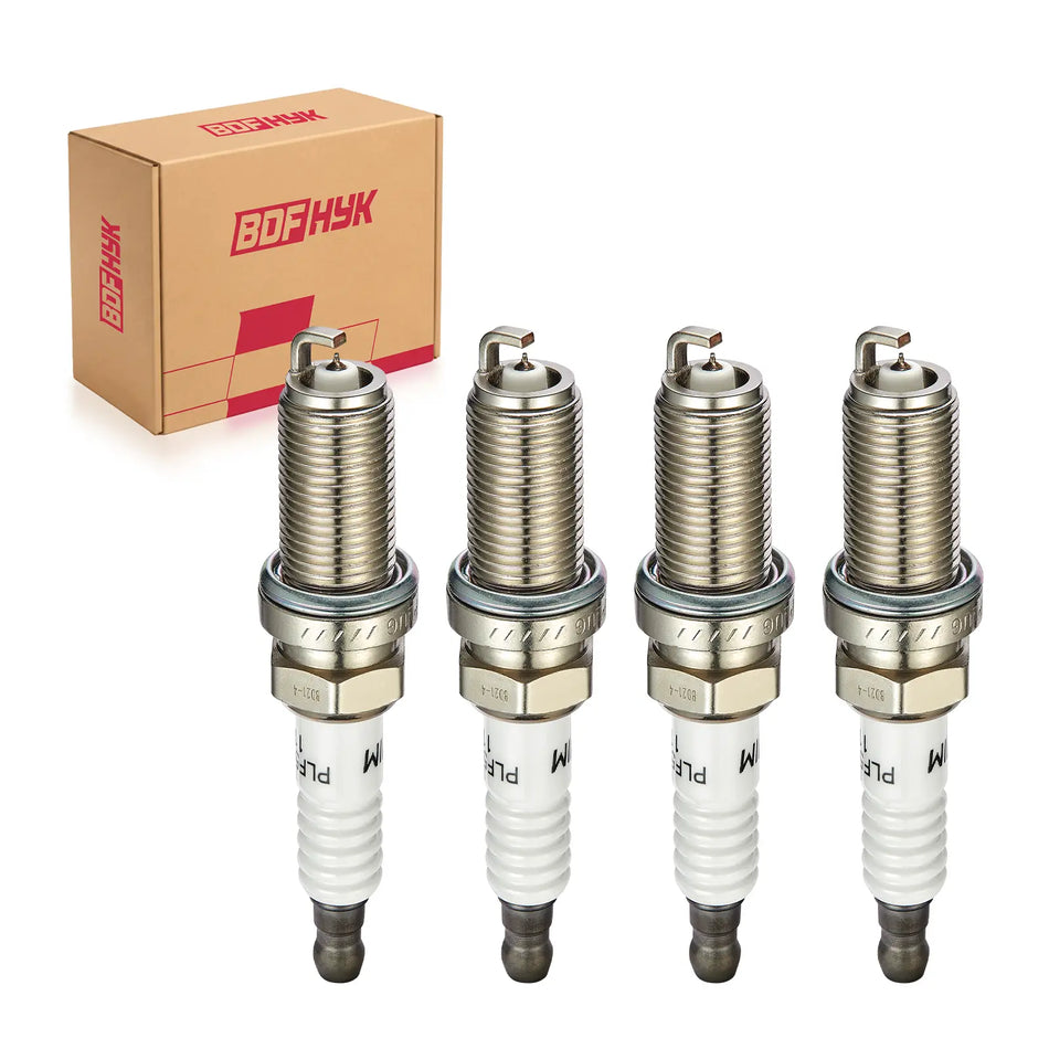 BDFHYK 4PCS Iridium Spark Plugs APP5325 for Audi A4 Civic Altima Cherokee Compass