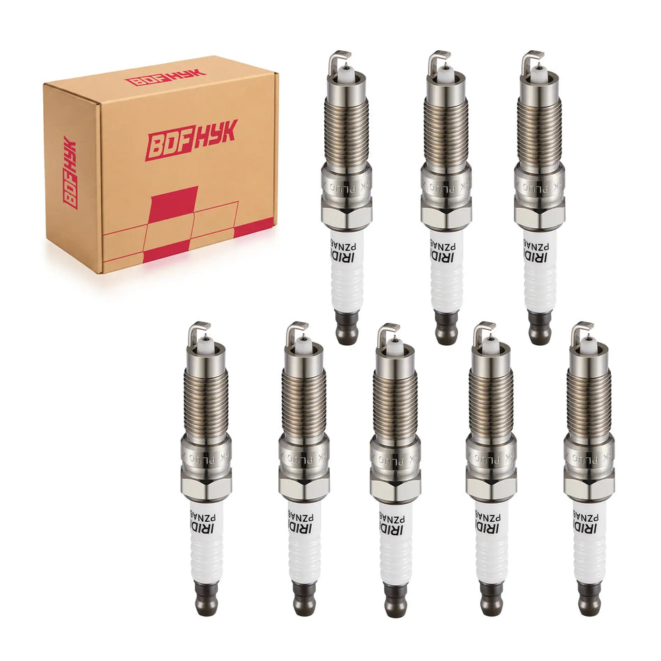 BDFHYK 8PCS Iridium Spark Plugs 41-110 for Chevy Silverado Tahoe Cadillac Escalade V8