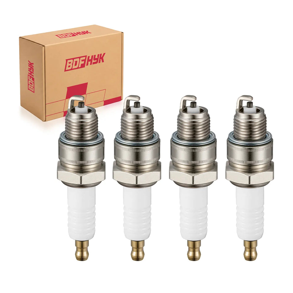 BDFHYK 4PCS Iridium Spark Plugs BP8H-N-10 for Mercury Mariner 40-125HP Engines