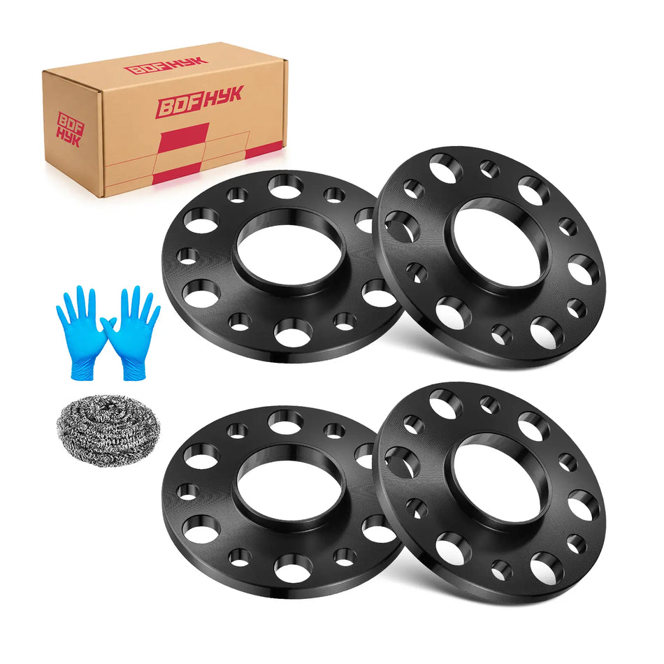 6x5.5 Hubcentric Wheel Spacers 12mm for Chevy Silverado Sierra Tahoe Yukon, 78.1mm Hub Bore