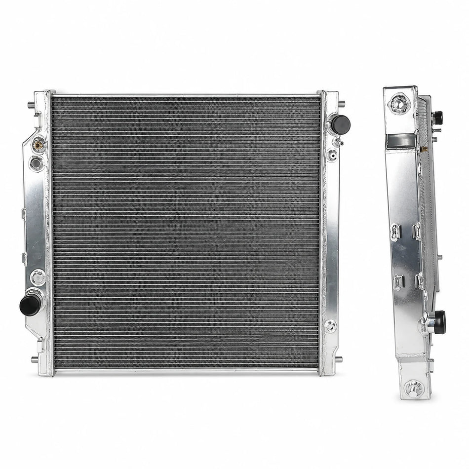 Radiator for Ford F-250 F-350 F-450 F-550 Super Duty 2003-2007 6.0L Diesel, Excursion 2003-2005, Replace CU2741 4C3Z8009BA, 2-Row 40mm Core BDFHYK