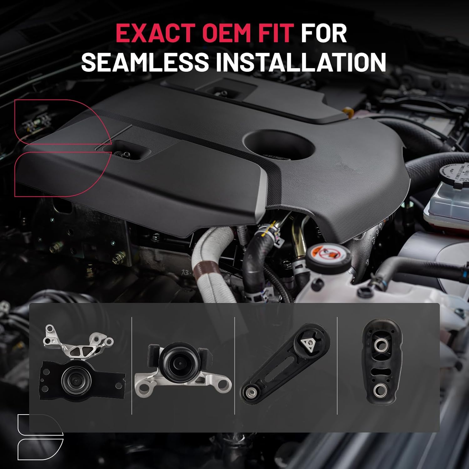 Installation diagram for motor and transmission mounts on a Nissan Sentra 2.0L showing front right, transmission, and torque strut positions.