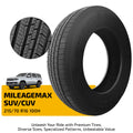 215/70R16 100H MILEAGEMAX SUV/CUV All Season Tire | BDFHYK