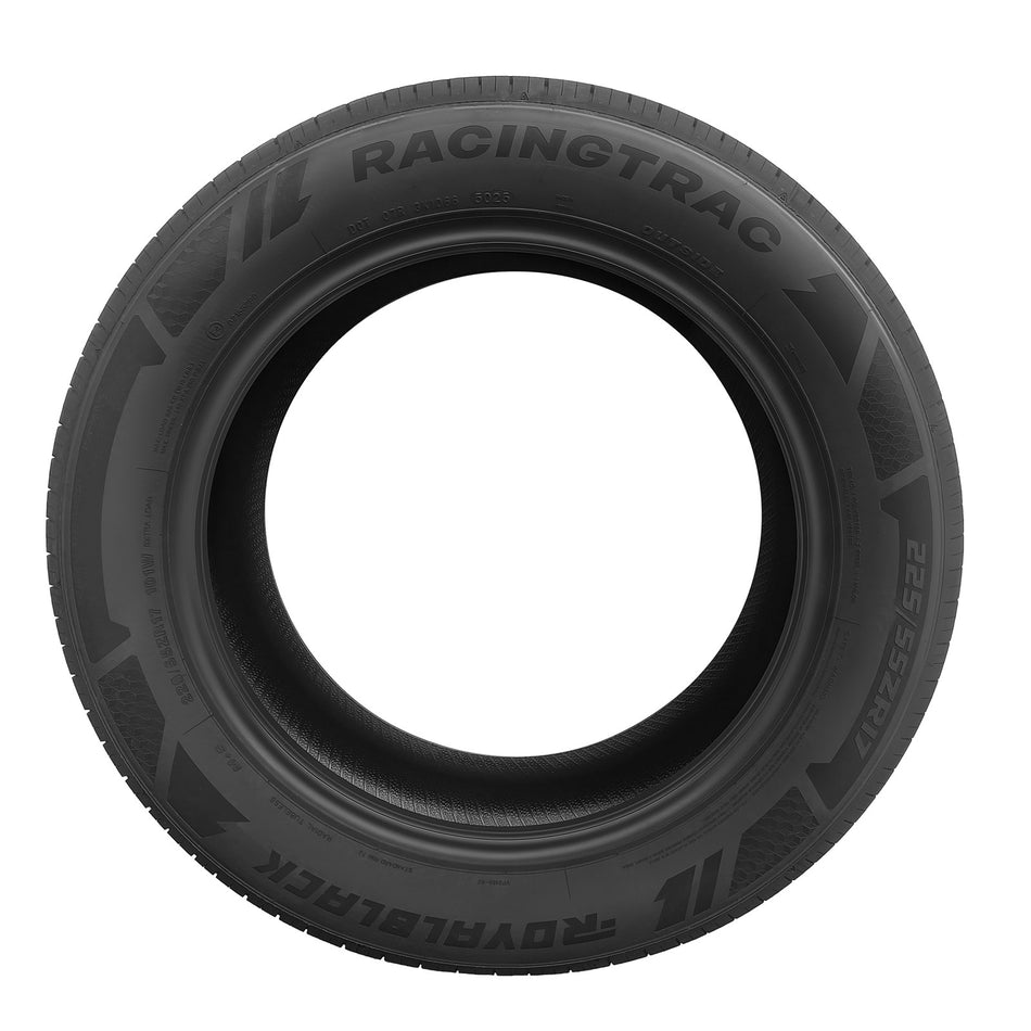 Premium 225/55ZR17 101W Sport Performance RACING TRAC Tire Improved Handling
