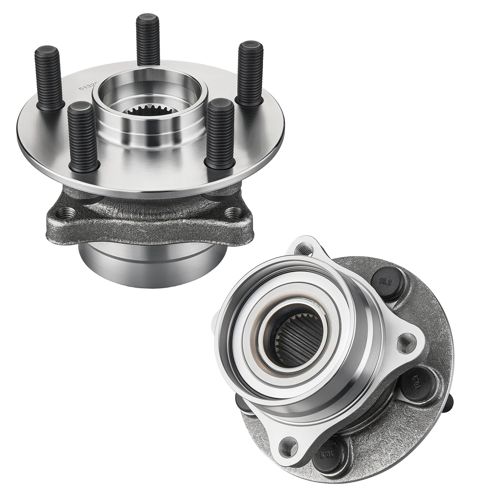 BDFHYK 513265 2PCS front wheel bearing and hub assembly for Toyota Prius 2004-2009