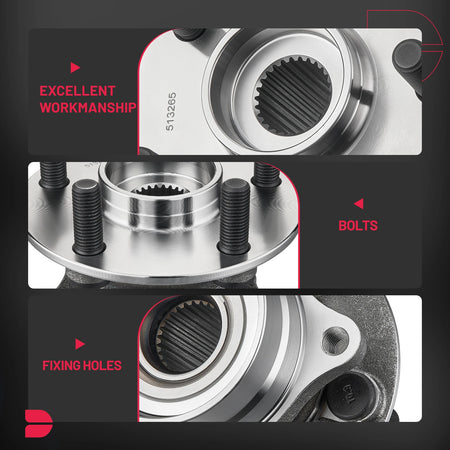 2PCS front wheel hub bearing assembly for Toyota Prius front left and right service